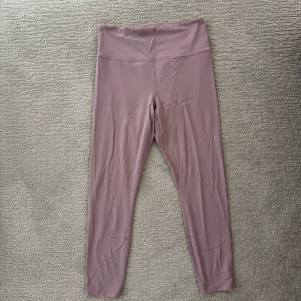 Athleta lavender ultra high rise elation 7/8 tight